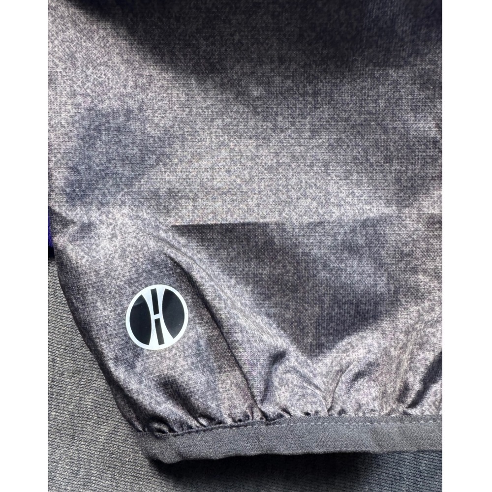 Holloway Cattlemens Congress Pullover Jacket Mens L Purple Gray Quarter Zip - Picture 10 of 11